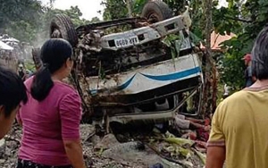 Truk Kecelakaan Hingga Terguling di Filipina, 12 Orang Tewas