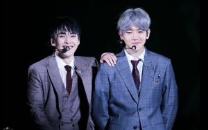 Ekspresi Tahan Amarah Baekhyun EXO Saat Main Game Bareng Xiumin Jadi Sorotan