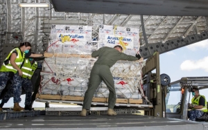 Pesawat Bantuan Dari Australia Menuju Tonga Diputar Balik Gara-Gara Ada Kasus COVID-19