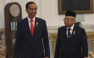 Jokowi dan K.H. Ma'ruf Amin Kompak Sambut Harapan Baru di Momen Perayaan Imlek 2022