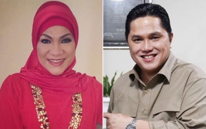 Foto Terakhir Dorce Gamalama Dijenguk Menteri Erick Thohir Sebelum Meninggal, Kondisi Bikin Nyesek?
