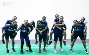 Tak Harus Peras Keringat, Tim Bulu Tangkis Putri RI Bersyukur Langsung Melaju ke Final BATC 2022