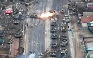 Ukraina Klaim Sukses Bunuh Komandan Tinggi Putin dan Hancurkan Tank Rusia Dalam Aksi Penyergapan 