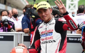 Keren! Pebalap Moto3 Mario Aji Cetak Sejarah Indonesia di Mandalika, Hasil Kualifikasi Start Ketiga