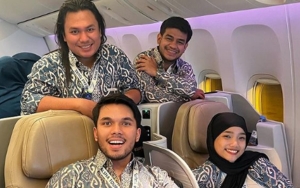 Ikut Rombongan Umrah Fuji, Keanu Agl Bagikan Kehebohan di Dalam Pesawat Tuai Pro Kontra