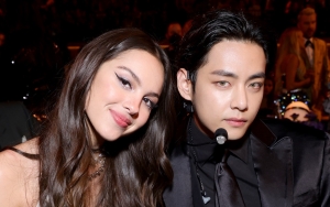 Foto Berdua, V BTS dan Olivia Rodrigo Dibilang Serasi Bak Couple Serial Remaja AS