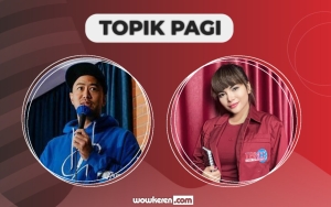 Pandji Pragiwaksono Trending Twitter Gegara Video Ade Armando, Dinar Candy Ikut Dikritik -Topik Pagi
