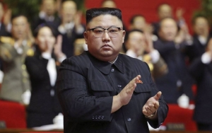 Kim Jong Un Pemimpin Korea Utara Ikut Amati Uji Coba Senjata yang Ditembakkan ke Perairan Timur