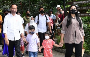 Setelah Berlebaran di Yogyakarta, Kini Jokowi Habiskan Waktu Libur Bersama Cucu di Bali