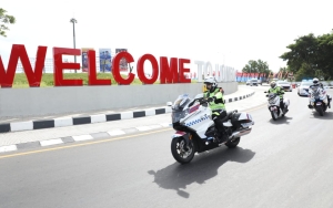 Kakorlantas Polri Lakukan Patroli Motor di Bali Guna Cek Rute Untuk Delegasi GPDRR 2022 dan G20