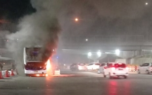 Ada Kendaraan Terbakar di Tol Purbaleunyi, Jasa Marga Sebut Bus Damri