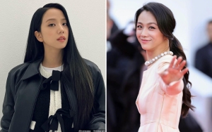 Kembaran Dress, Aura Jisoo BLACKPINK Kalah Elegan dari Tang Wei?