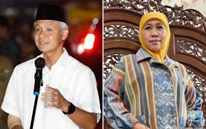 Gubernur Jateng-Jatim Melayat ke Gedung Pakuan, Khofifah Kagum Dengan Sosok Eril