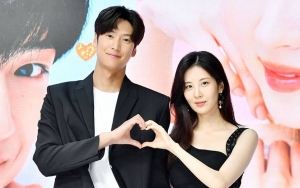 Dongeng Banget, Na In Woo-Seohyun SNSD Lakukan Pose Tak Biasa di Presscon 'Jinxed at First'