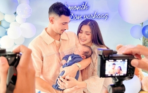 Konten Jessica Iskandar-Vincent Verhaag Bangunkan Baby Don, Kocak Banget Disuruh Cari Kerja!