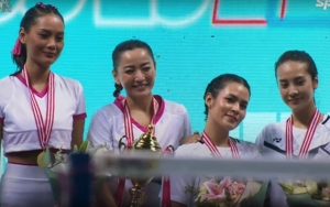 Raisa Trending Twitter Soal Make-Up Saat Duel Badminton, Hesti Purwadinata Dandan Bikin Ngakak