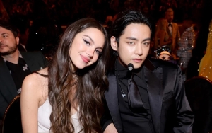 V BTS Malu-Malu Ungkap Bisikannya Pada Olivia Rodrigo di Grammy Awards 2022