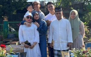 Keluarga Haji Faisal dan Doddy Sudrajat Kunjungi Makam Vanessa Angel Saat Idul Adha, Saling Ketemu?