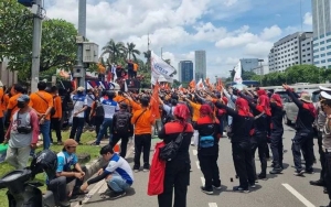 Buruh Ancam Lakukan Demo Besar-besaran Usai PTUN Batalkan Kenaikan UMP DKI 2022