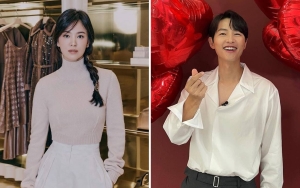 Song Hye Kyo Terciduk Pakai Jaket Lama, Kembaran Bareng Song Joong Ki?