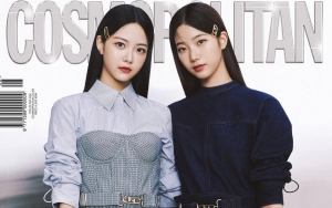 Bak Anak Kembar, Kazuha dan Hong Eunchae Tampil Modis Berbalut Busana Rancangan Fendi di Majalah