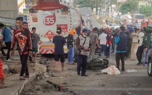 10 Orang Tewas Dalam Kecelakaan Maut di Cibubur, Sopir dan Kernet Truk Pertamina Jadi Tersangka