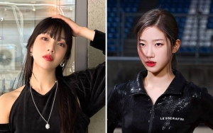 Aura Beda, Umur Joy Red Velvet dan Kazuha LE SSERAFIM Bak Tertukar Kala Kembaran Gaun