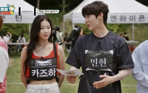 Hwang Minhyun Tepati Janji Langsung Beri Kazuha LE SSERAFIM Separuh Hadiahnya