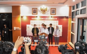 100 Aparat Kepolisian Disiagakan Jaga Kantor KPU Setiap Hari di Masa Pendaftaran Pemilu 2024