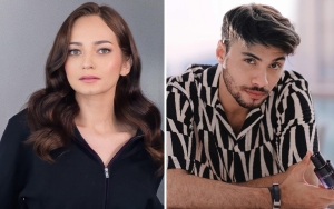 Enzy Storia Nyender di Dada Refal Hady dalam Cover Majalah Elle Indonesia
