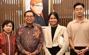 Maudy Ayunda dan Jesse Choi Dinner Bareng Dubes di Korea, Salam Cinta Gemas Bak Double Date