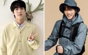 Kembaran Kardigan Mewah, Jin BTS dan Kai EXO Tampil Mengesankan dengan Pesona Kontras