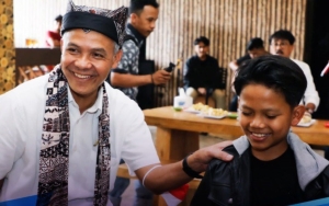 Farel Prayoga Bertemu Ganjar Pranowo, Nyanyikan Lagu Khusus 'Tugiman'