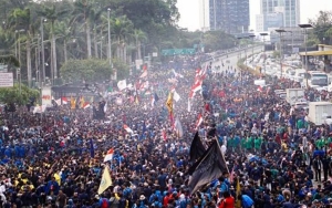 Demo BBM Kembali Digelar di Jakarta, Jokowi Pulang Dari Istana Lewat Gerbang Belakang?