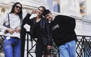 Usai Ketemu Dahyun Twice, Luna Maya Tenteng Tas Seharga Rumah di Pinggir Jalan Amrik