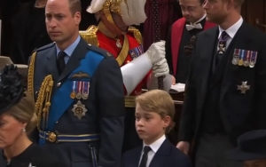 Dilibatkan Dalam Prosesi Pemakaman Ratu Elizabeth II, Wajah Pangeran George Tampak Serius