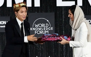 Leeteuk SuJu Bicara Tentang Kpop dan Pengaruhnya Bareng Wakil Menteri Pariwisata Arab Saudi 