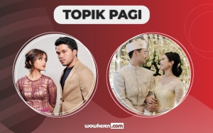 Tante Thariq Halilintar Selfie Bareng Fuji An, Maudy Ayunda Dipuji Suami Saat Main Ski-Topik Pagi
