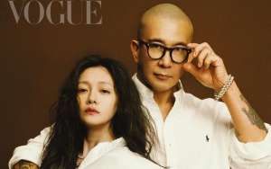 Romantis Abis! Barbie Hsu Gigit Wajah DJ Koo di Pemotretan Couple Perdana