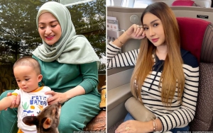 Ekspresi Kocak Baby Adzam Anak Nathalie Holscher Kala Digendong Lucinta Luna