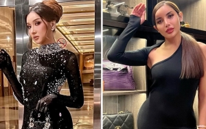 Momen Lucinta Luna dan Millen Cyrus 'Kembaran' Serba Pink Curi Perhatian