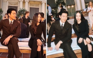 10 Potret Kompak Krystal f(x) dan Kim Woo Bin Hadiri Acara Ralph Lauren Bak Reuni 'The Heirs'