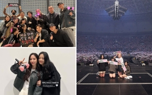 Jung Hae In Hingga Bona WJSN, 12 Potret Seleb Nonton Konser BLACKPINK 'Born Pink' di Seoul