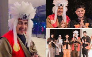 Scene Stealer di Ultah Fadil Jaidi, 10 Potret Pak Muh Cosplay Jadi Jiraiya
