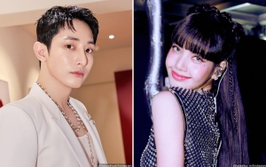 Tak Lagi Candid, Lee Soo Hyuk Pamer Foto Manis Selfie Bareng Lisa BLACKPINK