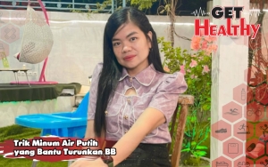 Get Healthy : Rina Islyn Bongkar Trik Minum Air Putih Bantu Turunkan Berat Badan!