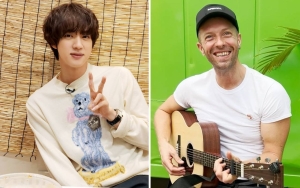 Dansa Bareng, Jin BTS dan Chris Martin Pamer Bromance Uwu Saat Gladi Konser Coldplay