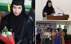 10 Potret Oki Setiana Dewi Bikin Takjub Lulus S3 Lagi, Kini Kantongi Dua Gelar Doktor