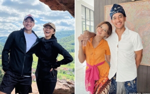 Hempas Tuduhan Demi Konten, Nana Mirdad & Andrew White Pamer Momen Mesra di 10 Potret Ini