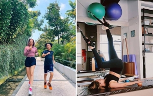  8 Potret Body Goals BCL Saat Olahraga Usai Ramai Tudingan Tengah Hamil